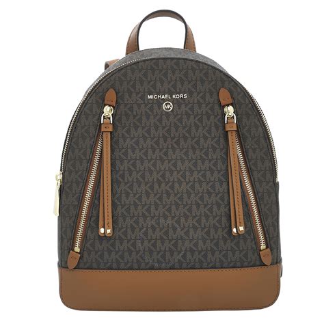 michael kors backpack acorn|Michael Kors Backpack for sale.